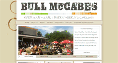 Desktop Screenshot of bullmccabesirishpub.com